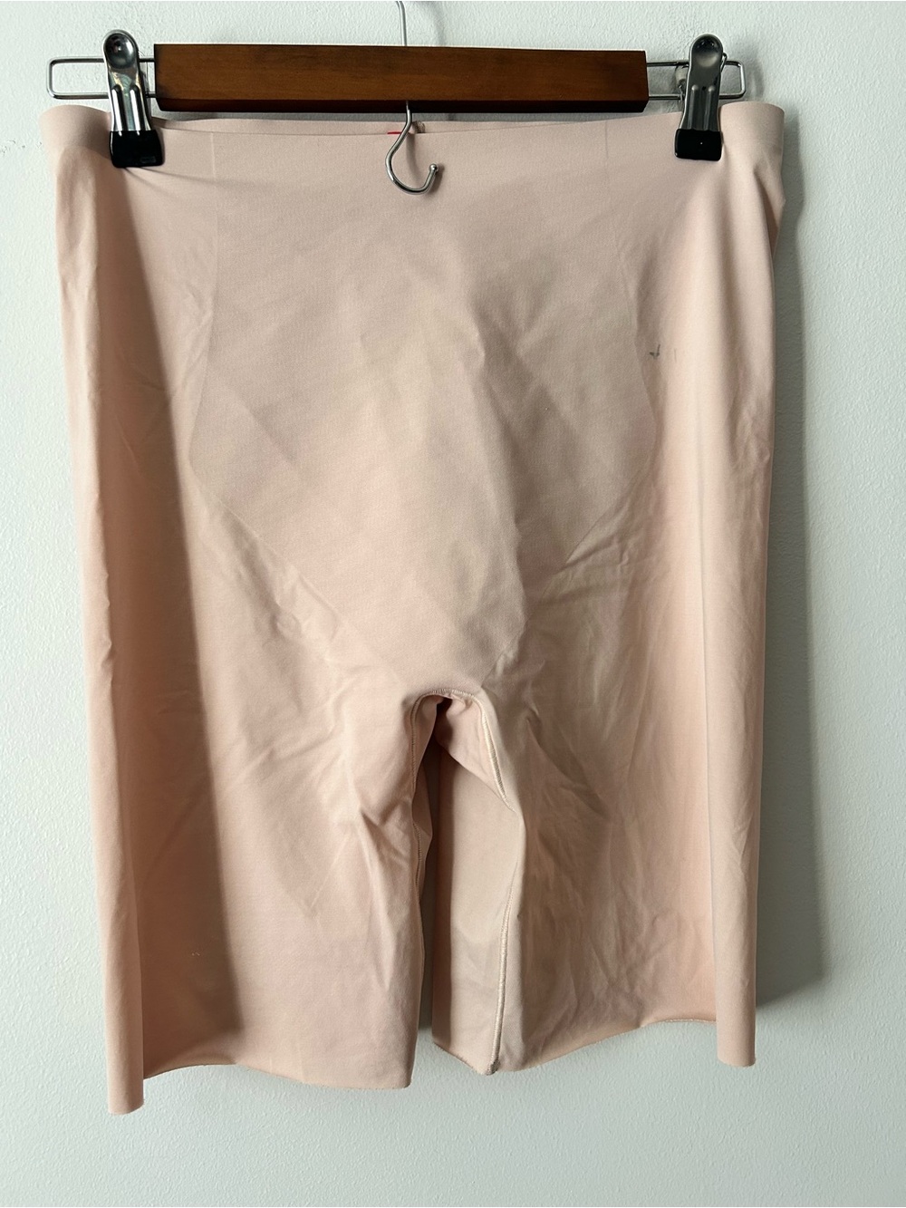 SPANX Thinstincts High-Waist shaper Biker Shorts in Blush L